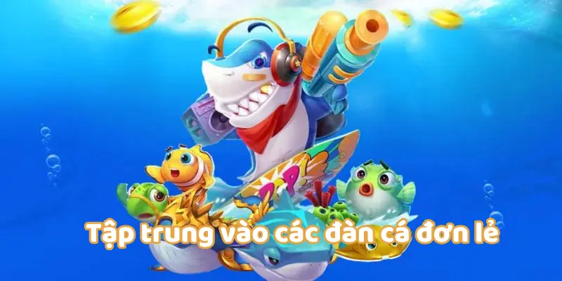 Tập trung vào các con cá đơn lẻ để mang lại giá trị lớn khi săn cá